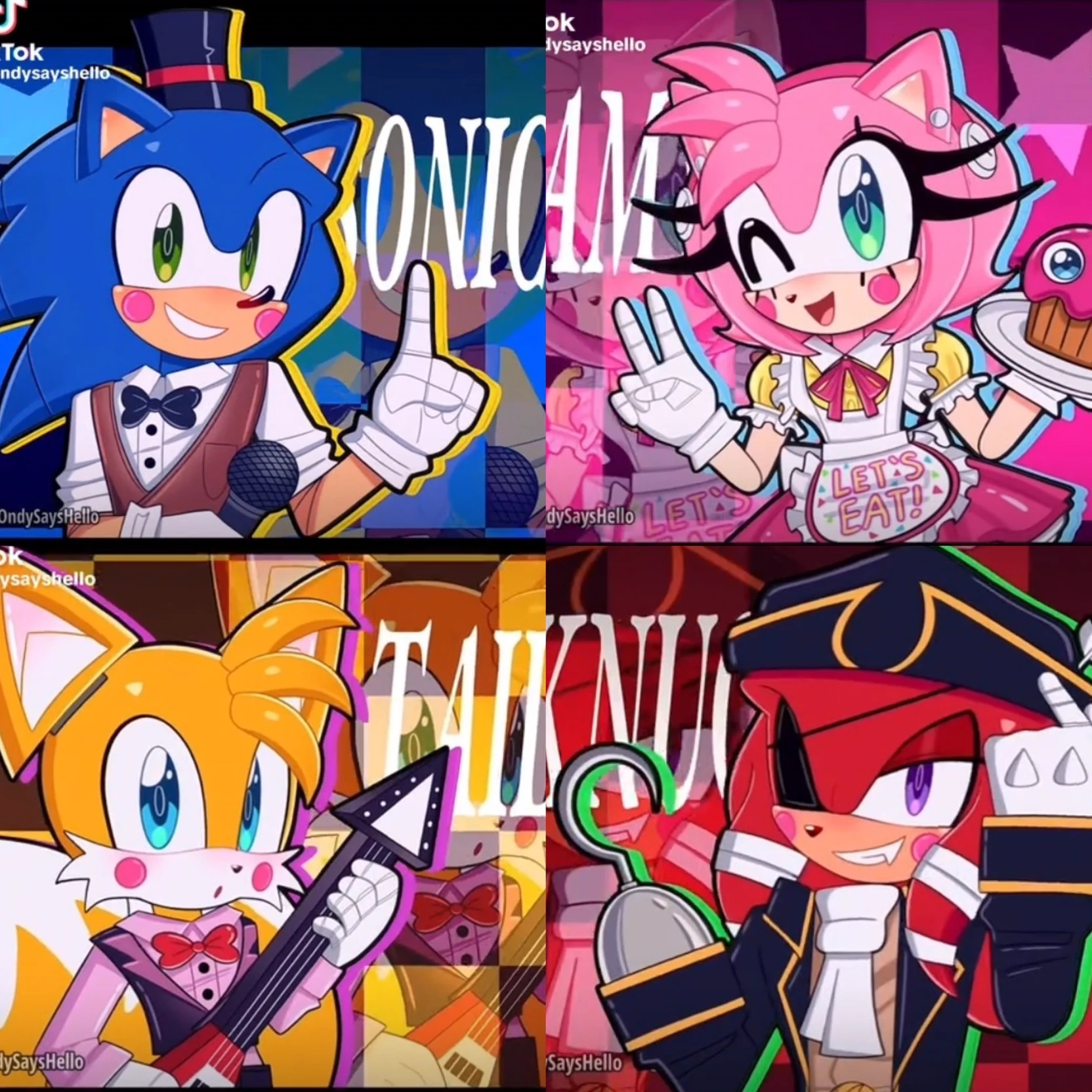Sonic Team — FNAF AU thumbnail