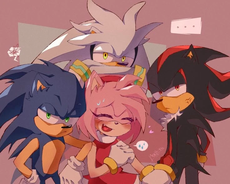 Sonic Shadow Silver and Amy thumbnail