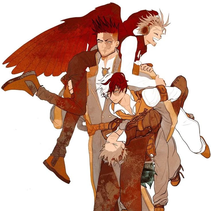 Hawks x Katsuki x Endeavor thumbnail