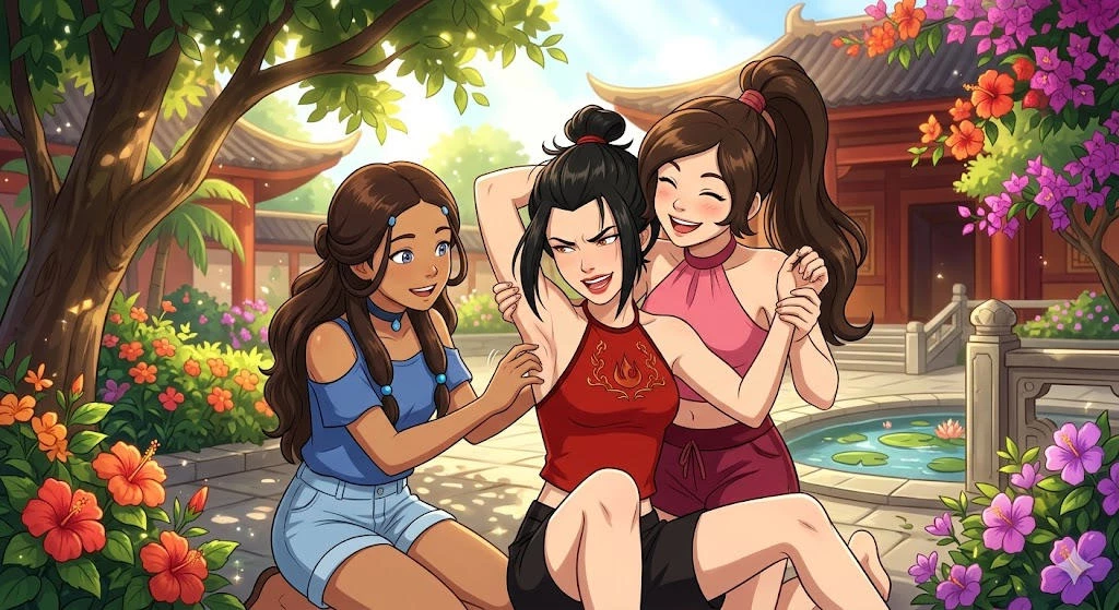 Katara, Azula, and Ty Lee thumbnail
