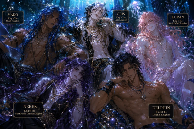 Sea Kingdoms Reign, reverse harem thumbnail