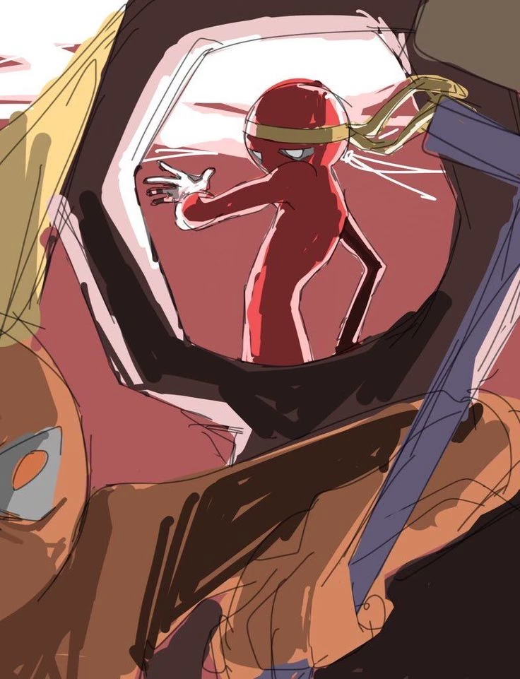 red possessed (Alan Becker - AvM original) thumbnail