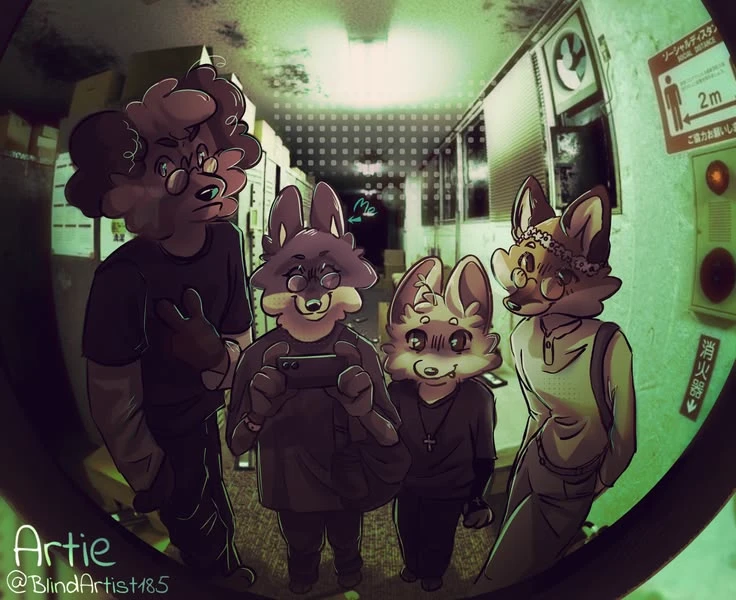 Furry friend group hangout thumbnail