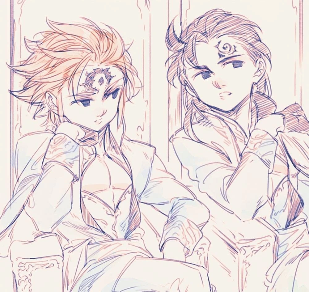 Meliodas and Zeldris, in the future (BL) thumbnail