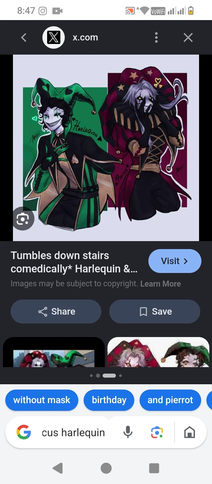 Pierrot & Harlequin thumbnail