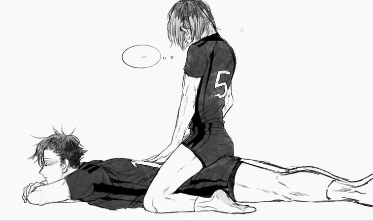 Kuroo x Kenma (BL) - Stretching - Haikyuu!! thumbnail