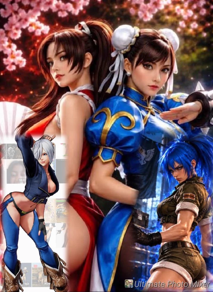 Mai Shiranui and Chun-Li (King of Fighter VS Street Fighter) thumbnail