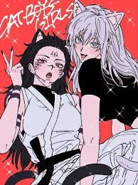 Female Gojo and Sukuna thumbnail