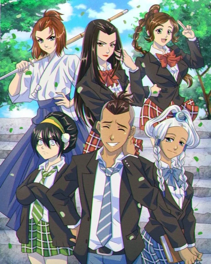 AVATAR HIGHSCHOOL AU thumbnail