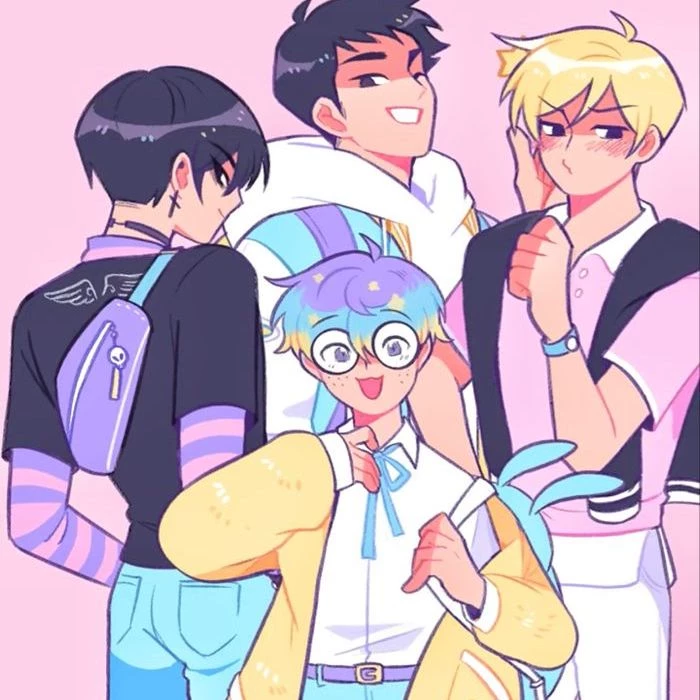 Boyfriends-webtoon thumbnail