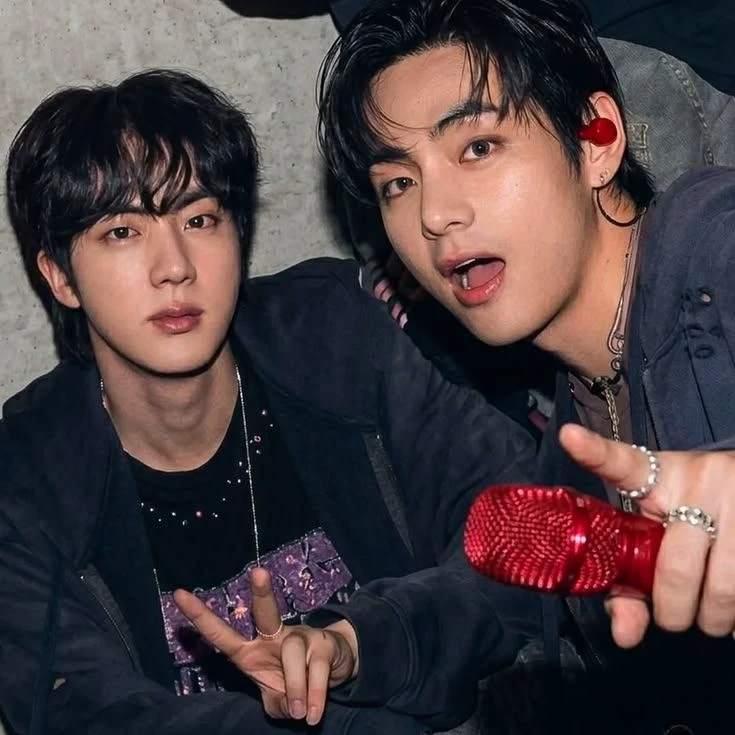 Taehyung and Jin thumbnail