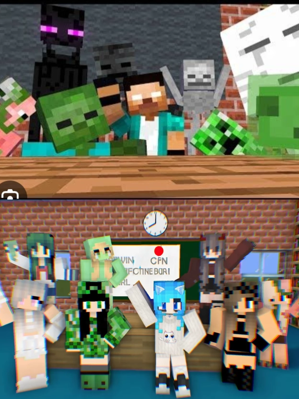 Minecraft Monster School thumbnail