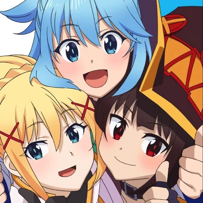 Aqua, Megumin and Darkness thumbnail