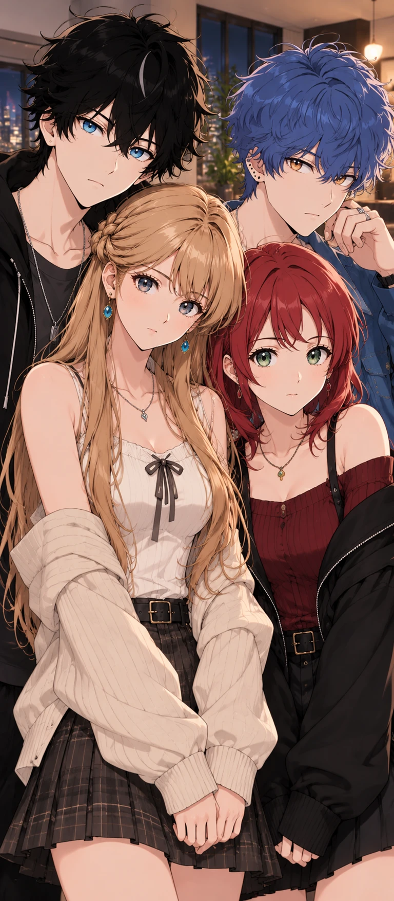 Ren 🖤, Leo 💙, Luna 🌼 y Saori 💋 . thumbnail