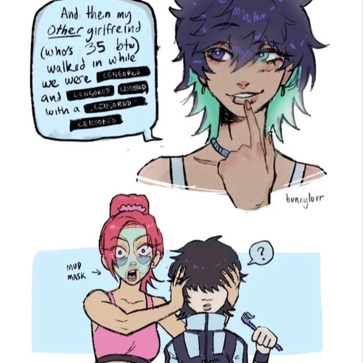 ikki niko, sendou and aiku female version! thumbnail