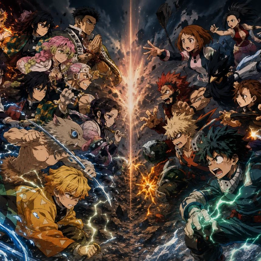 MHA vs KNY thumbnail
