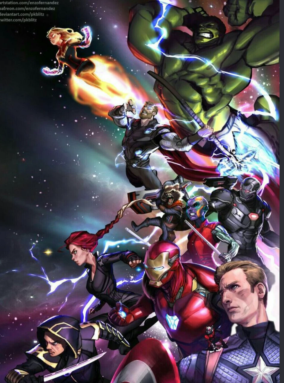 Avengers, it's your birthday thumbnail