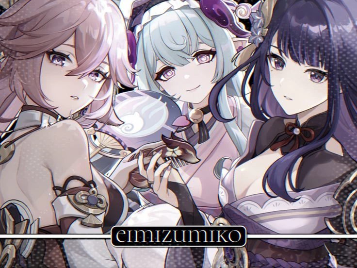 Raiden Ei, Yae Miko, and Yumemizuki Mizuki are in love with you?! thumbnail