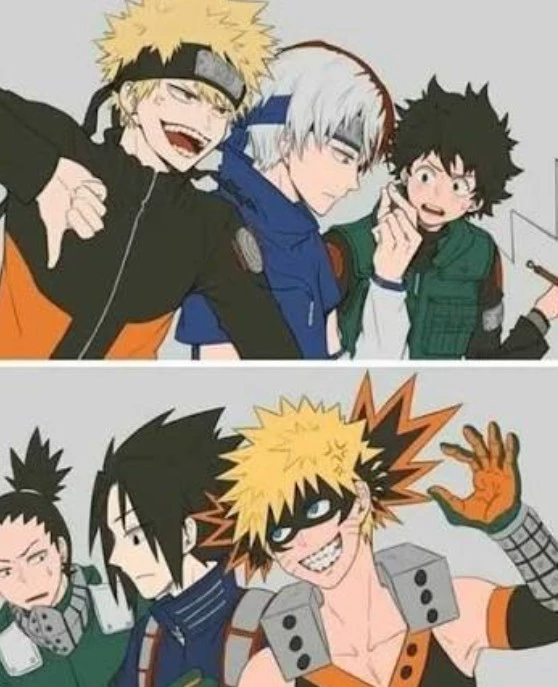 Naruto x mha thumbnail