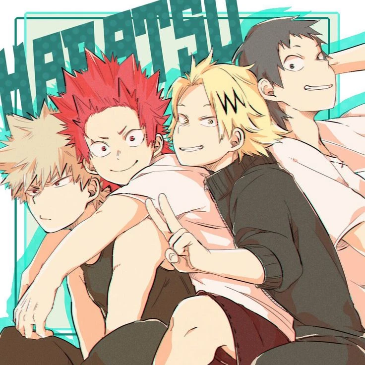 Bakugou, Kirishima, Sero, Kaminari thumbnail