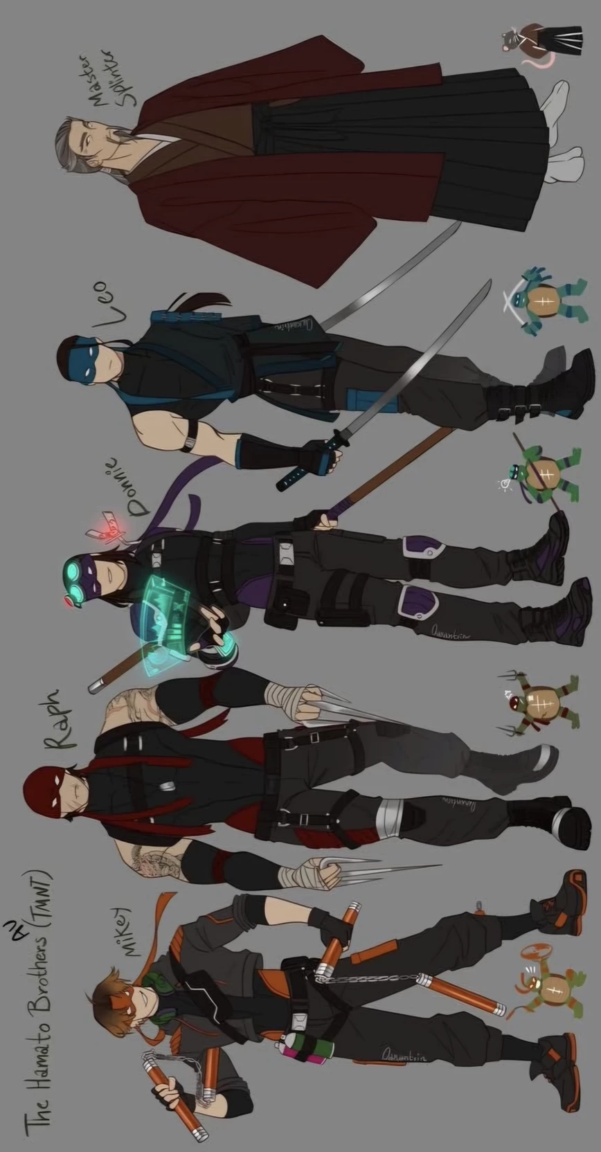 Teenage Ninjas (tmnt au) thumbnail