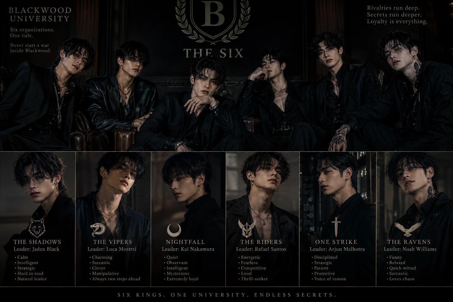 🖤 BLACKWOOD UNIVERSITY: THE SIX thumbnail
