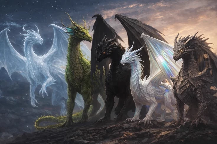 World of dragons—mating thumbnail