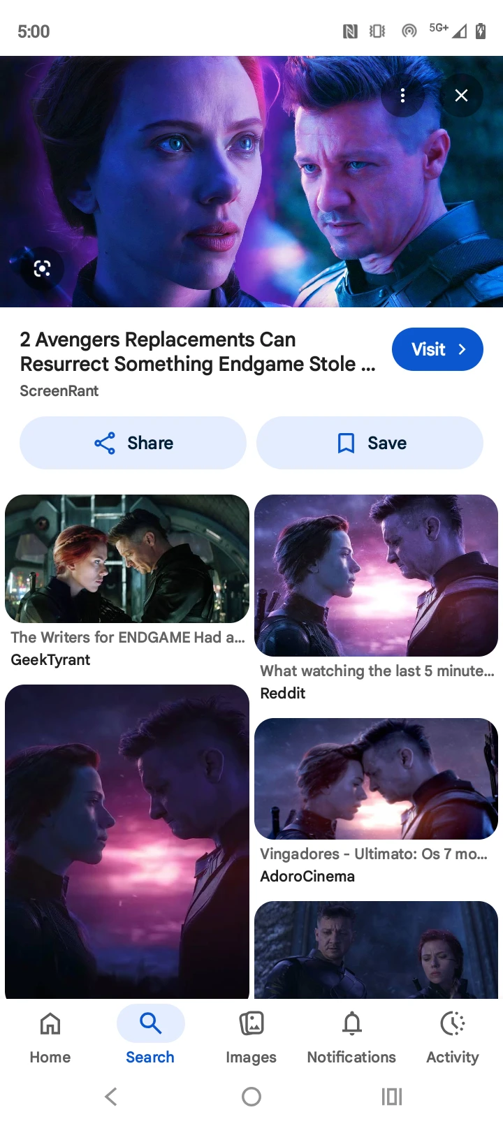 Alpha Clint Barton and Beta Natasha Romanoff thumbnail