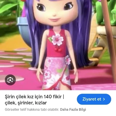 Çizgi film karakterin vişne reçeli kız  thumbnail