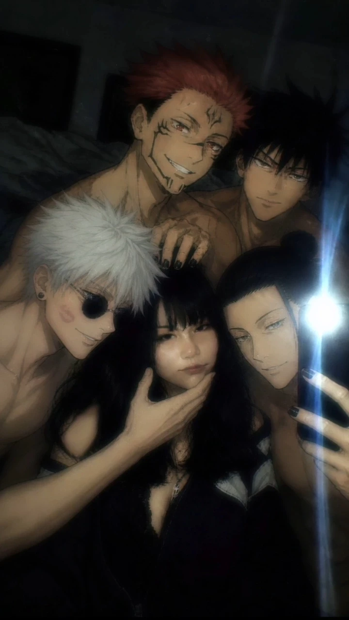 Satoru Gojo, Ryomen Sukuna, Suguru Geto e Toji Fushiguro thumbnail
