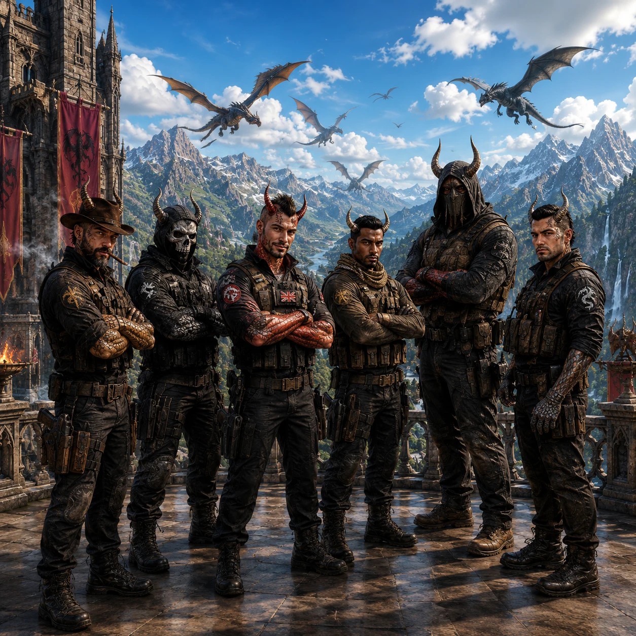 Task Force 141 Dragon AU thumbnail