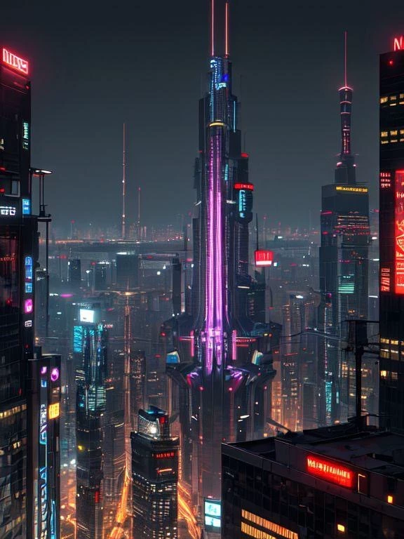 The neon city thumbnail