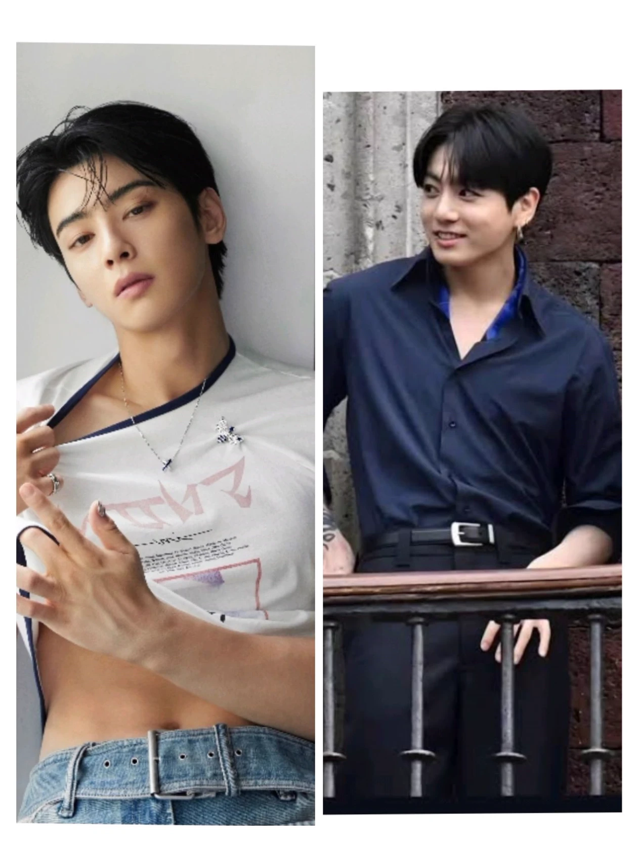 cha eun woo and jeon  jungkook  thumbnail
