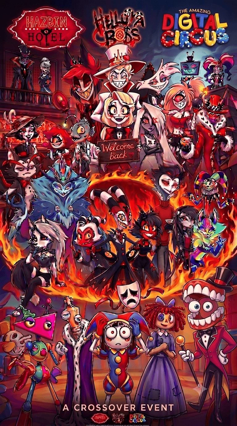 Hazbin Hotel, Helluva Boss, The Amazing Digital Circus! thumbnail