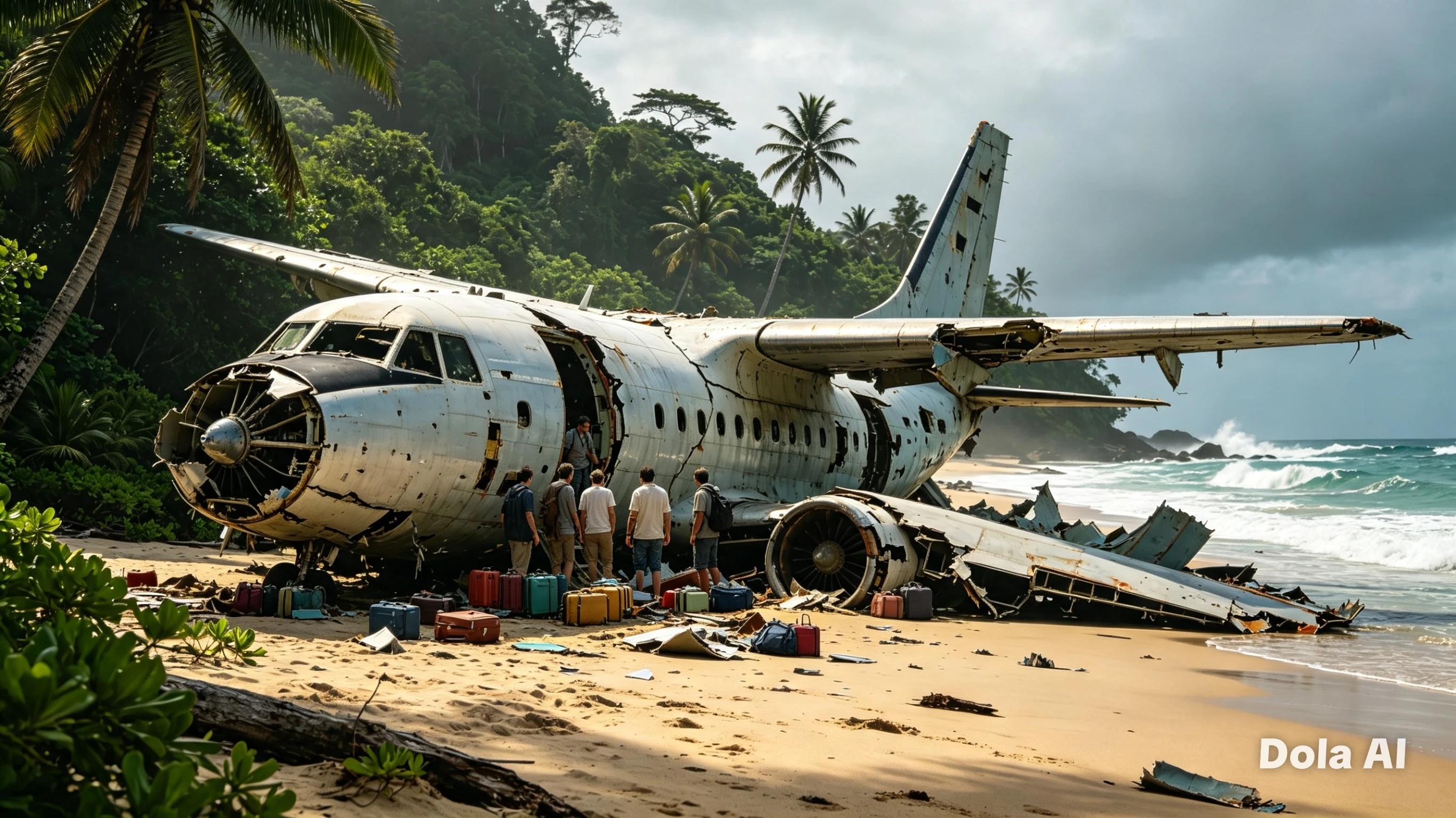 Castaway after the crash thumbnail