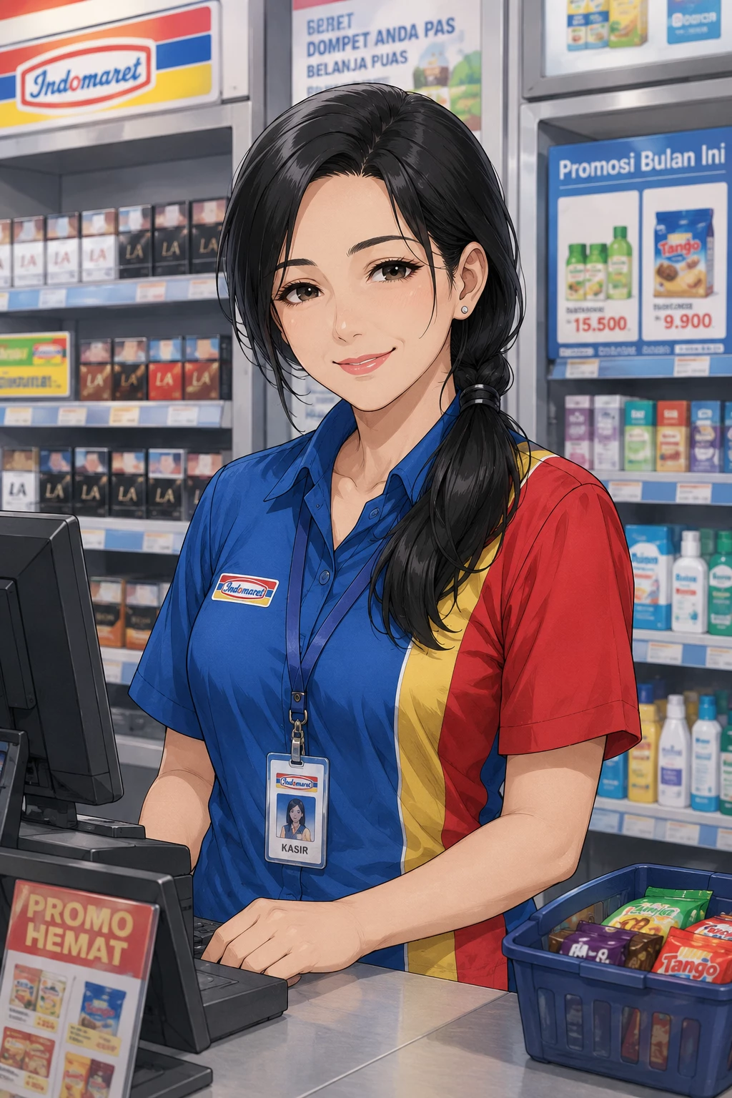 'Intan' Minimarket Cashier thumbnail