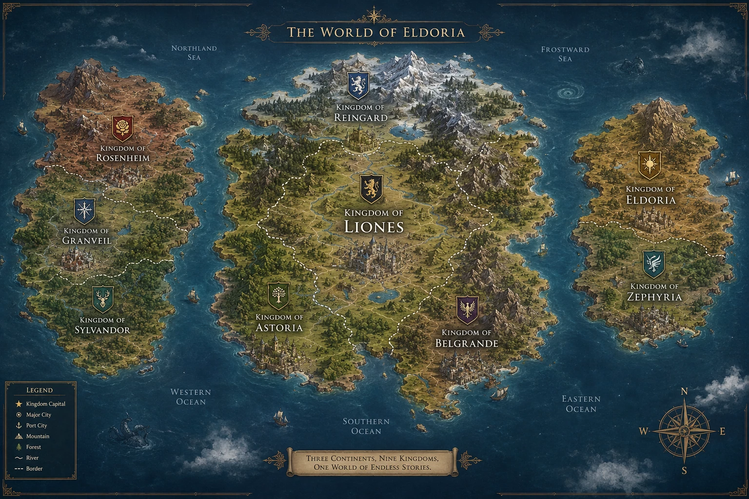 Kingdom of Liones - I am a Second Prince thumbnail