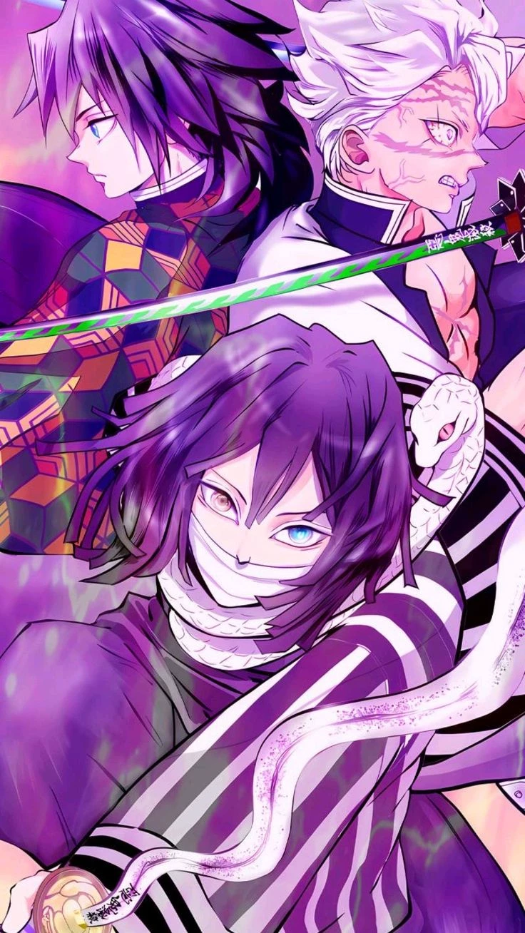 Sanemi, Giyu, and Obanai thumbnail