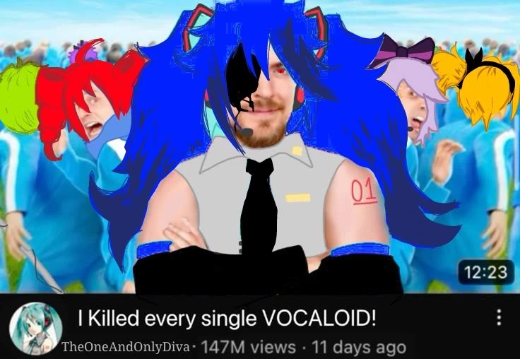 Project diva deep blue (I didn’t find a good photo lol) thumbnail
