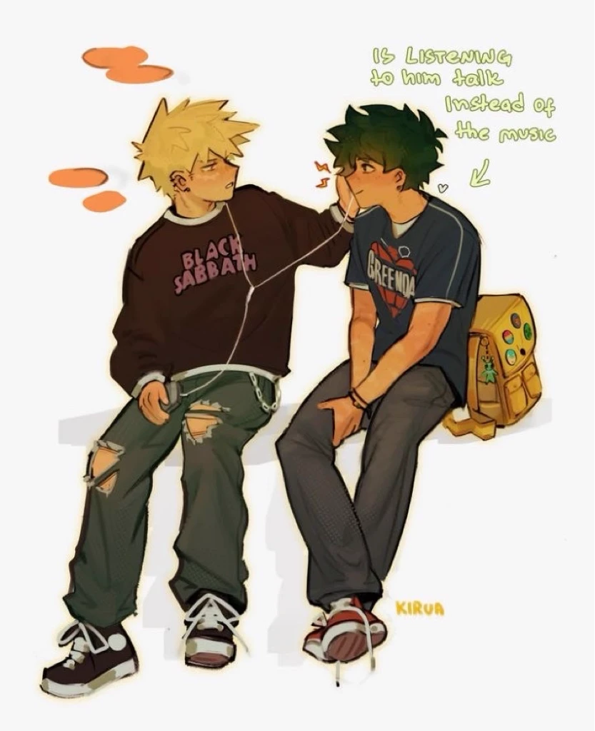 Katsuki and Izuku thumbnail