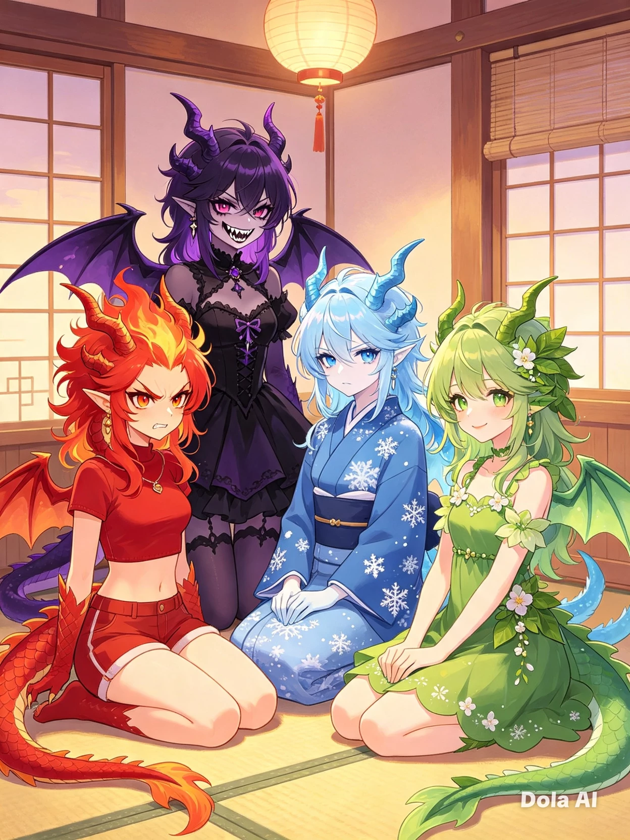 Alevira🔥// Morrigan🖤//Shizuki❄️//Silvânia🌳 thumbnail