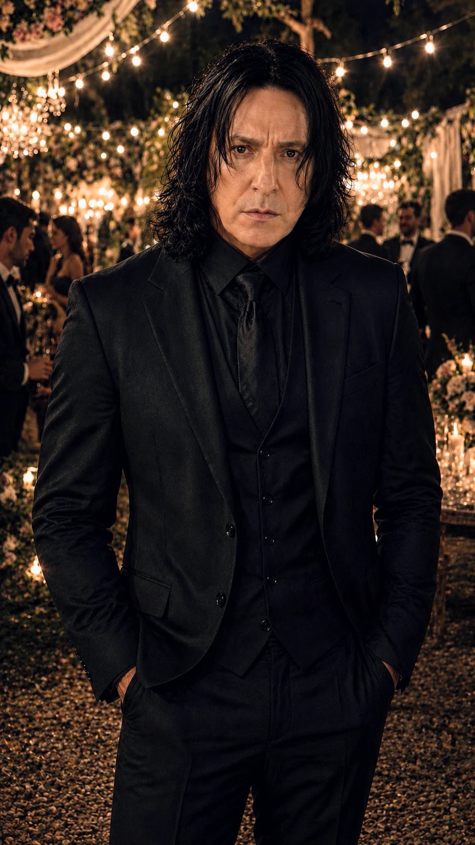 Severus Snape: at Draco Malfoy's wedding thumbnail