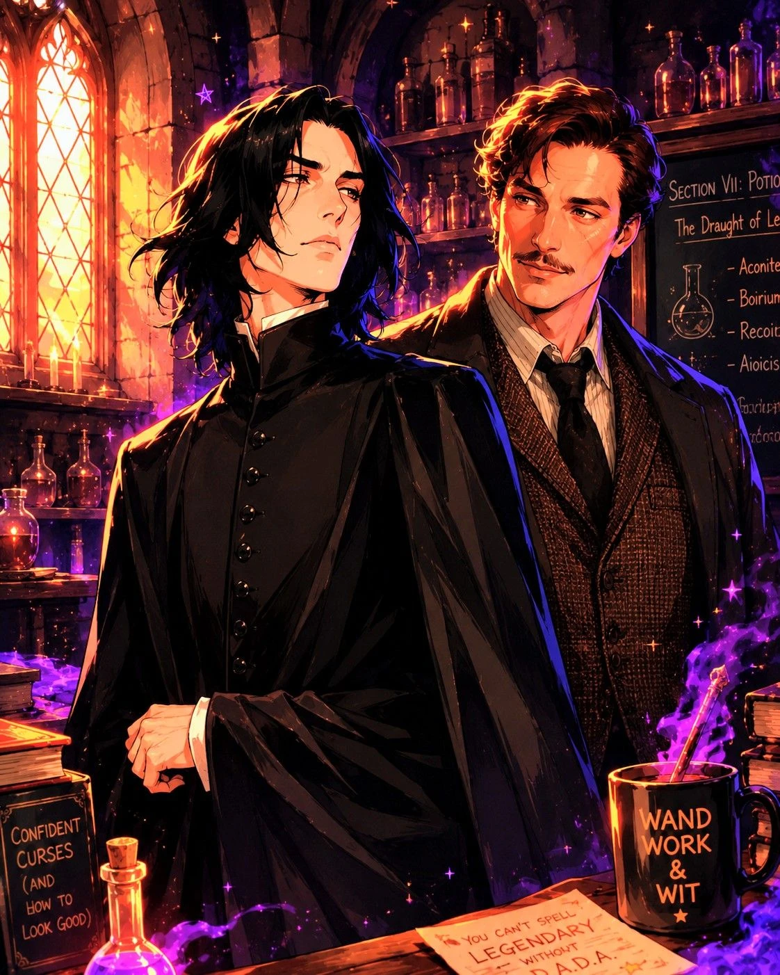 Professor Severus Snape and Professor Remus lupin thumbnail