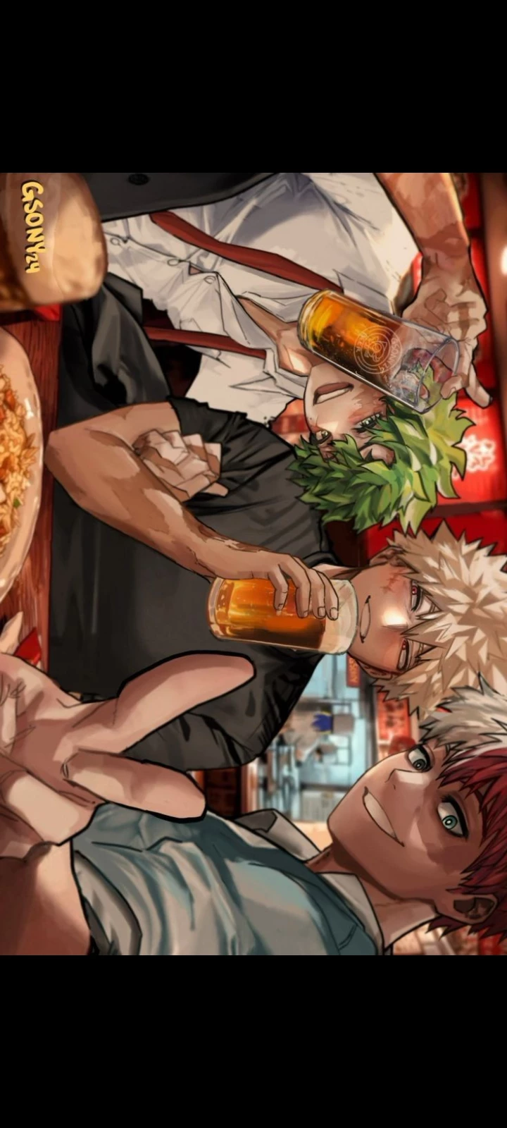 Izuku, Bakugo, and Shoto thumbnail