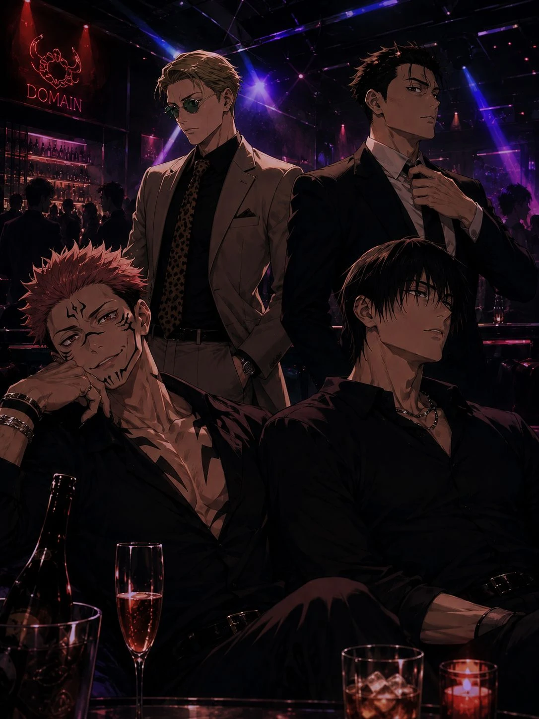 Nanami, sukuna, toji and higuruma thumbnail