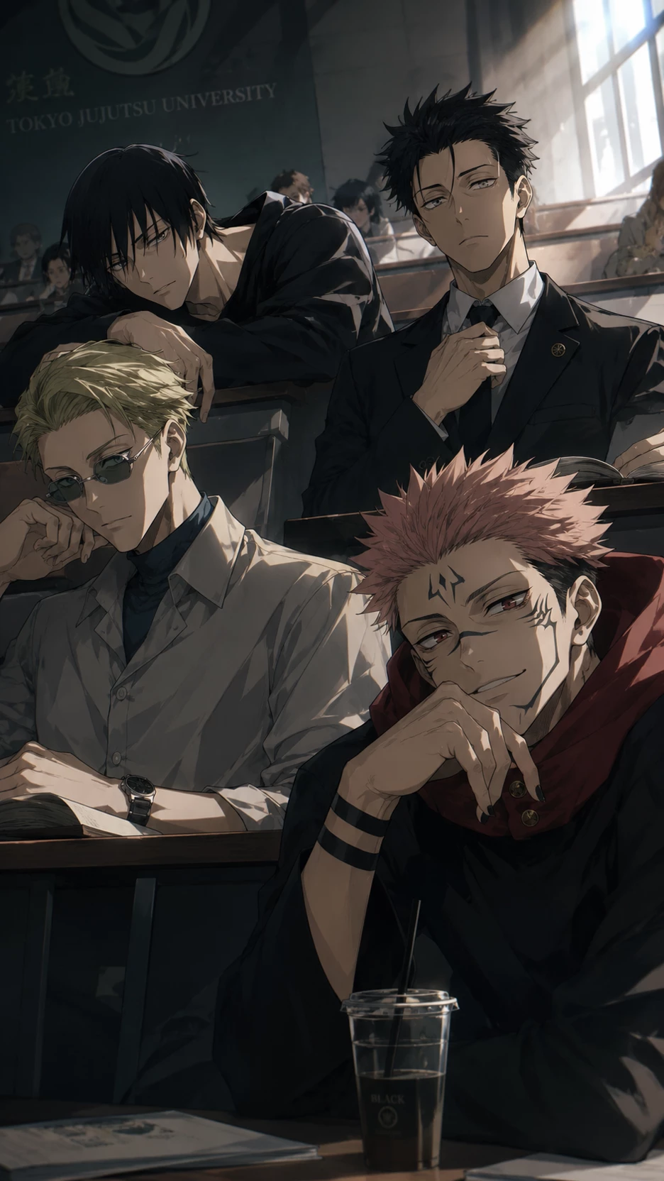 sukuna, Nanami, toji and higuruma thumbnail