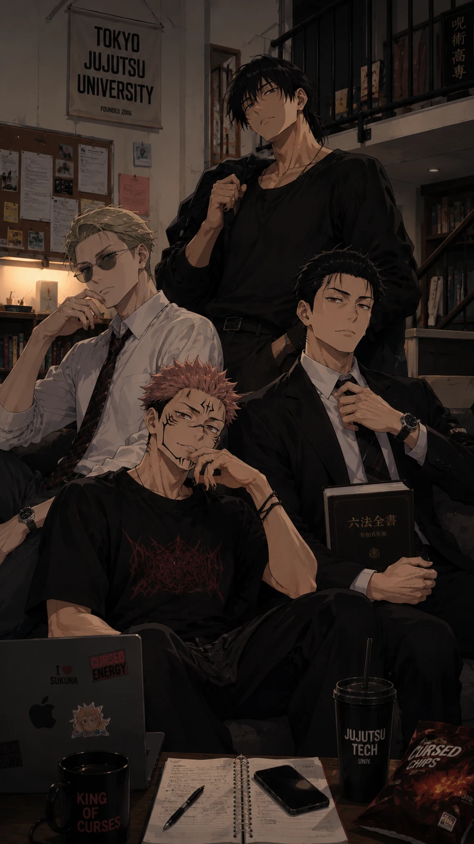 Higuruma, sukuna, Nanami and toji thumbnail