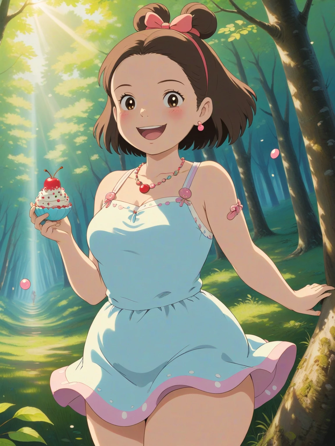 Large ice cream in Ghibli thumbnail