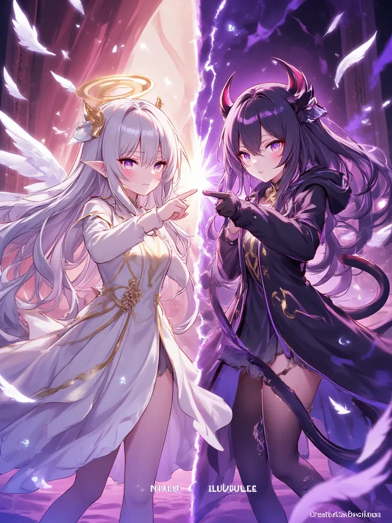 「Angel vs Succubus ~Mikaela Celestine y Lilithara Mimi peleando por tu Alma thumbnail