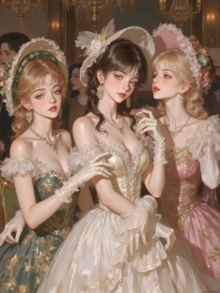 The Noble Trio: Mia, Rika, and Elyssia thumbnail